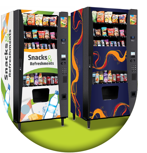 We offer customization options for our vending machines.