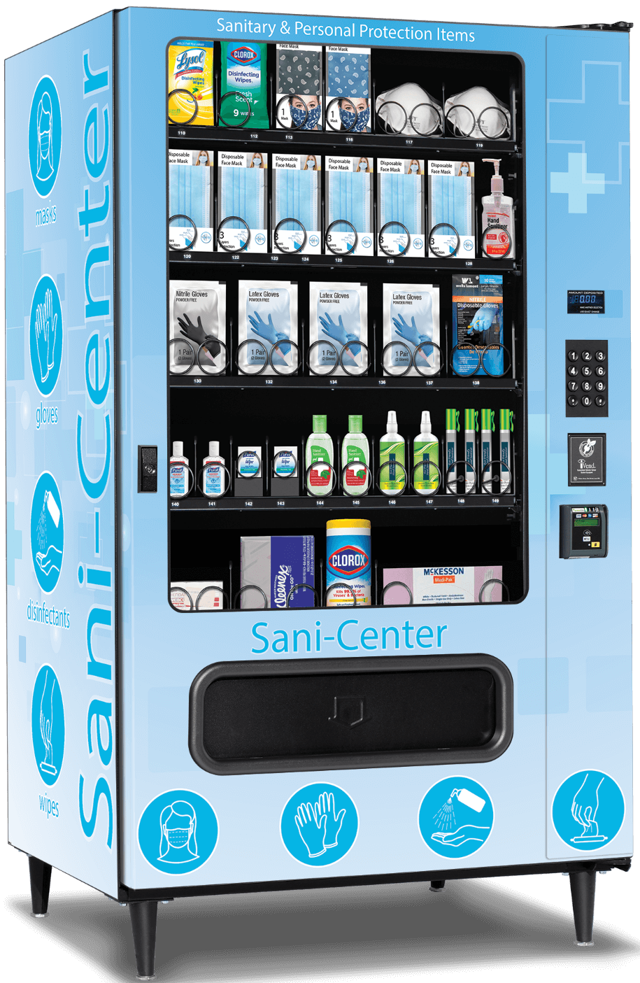 Sani-Center Plus Vending Machine