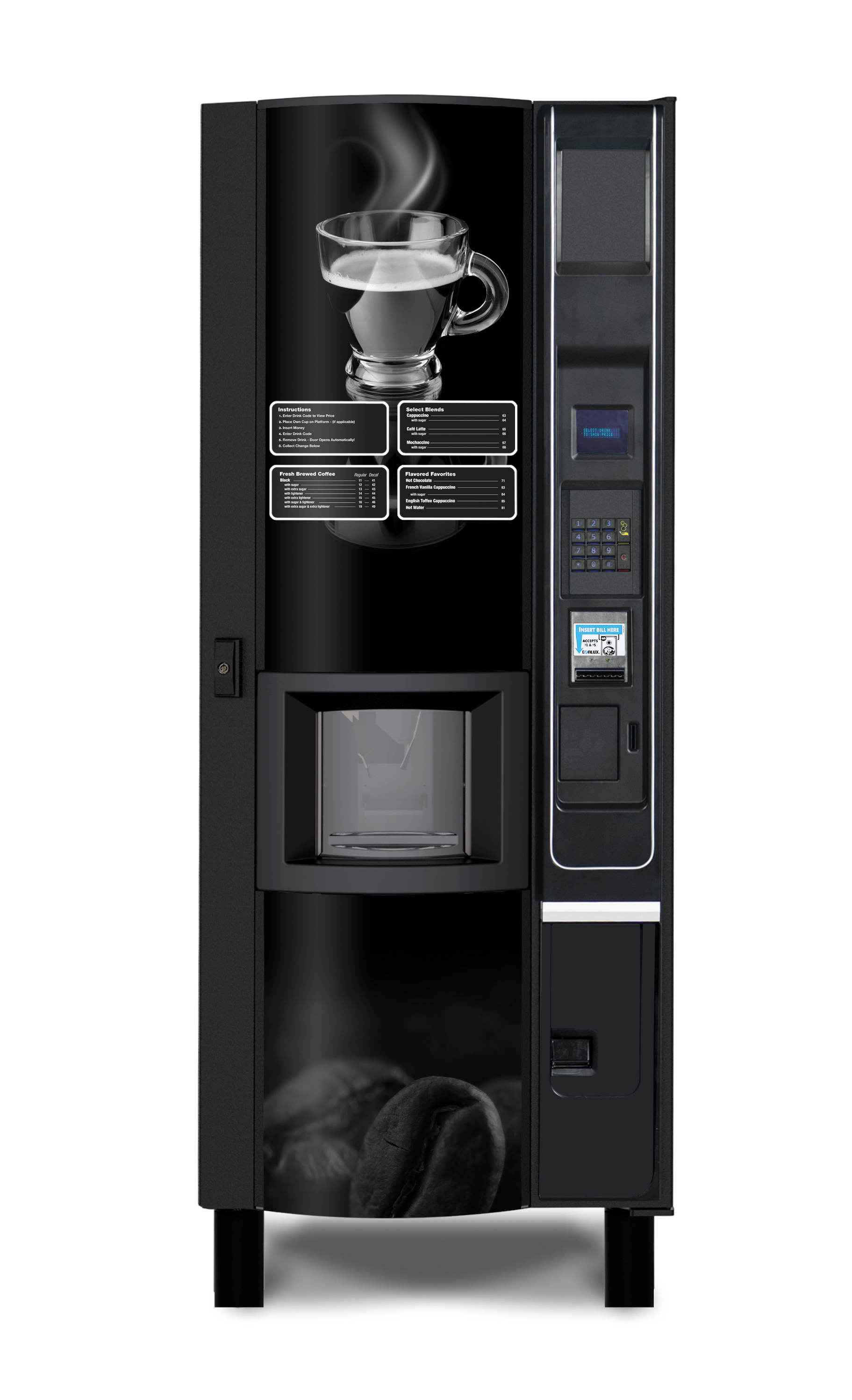 MarketOne Coffee and Tea Vending Machine
