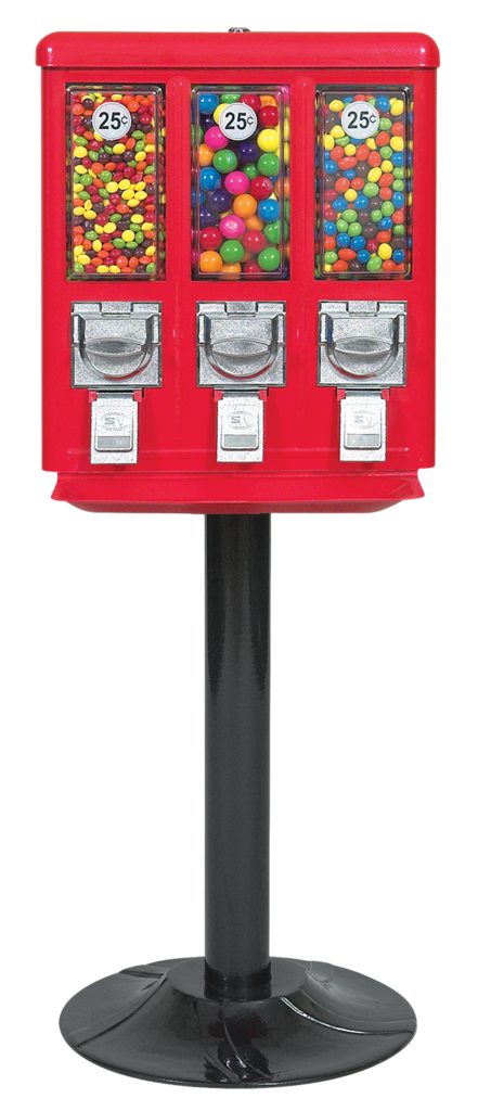 Triple Vend Gumball/Candy Machine