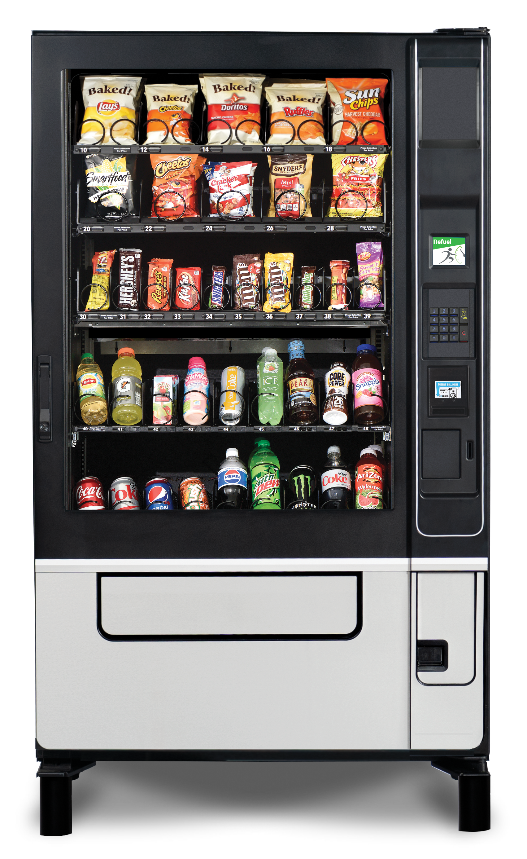 MarketOne 5W Snack and Cold Drink Vending Machine